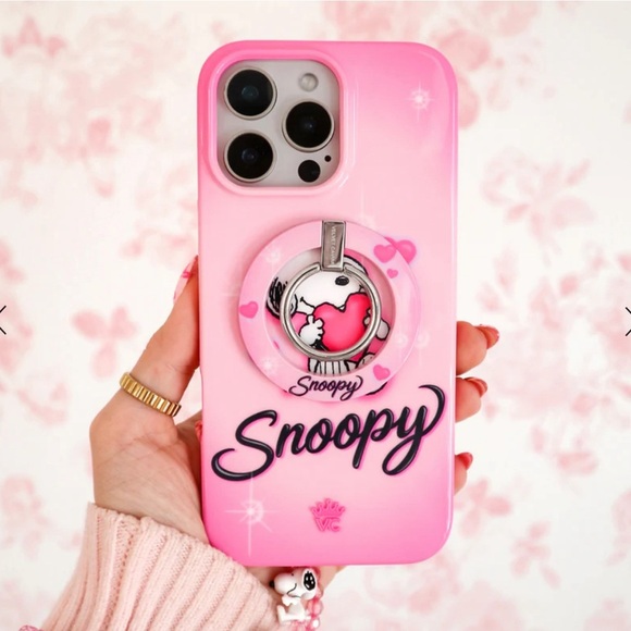 NEW Velvet Caviar Snoopy Be Mine MagSafe Grip Ring - Picture 2 of 7